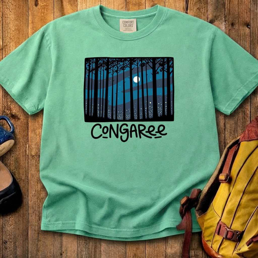 Congaree at Night Cotton T-Shirt