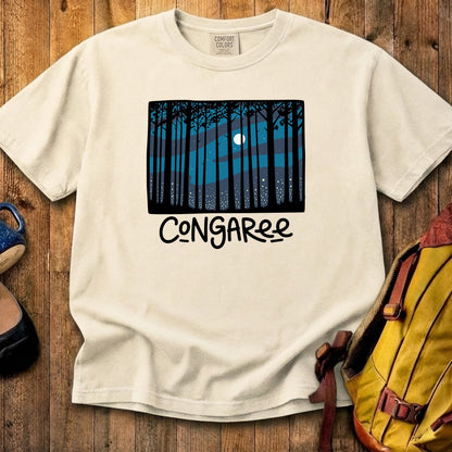 Congaree at Night Cotton T-Shirt