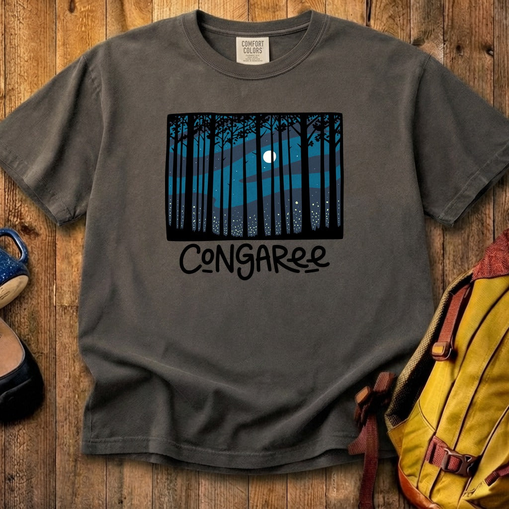 Congaree at Night Cotton T-Shirt