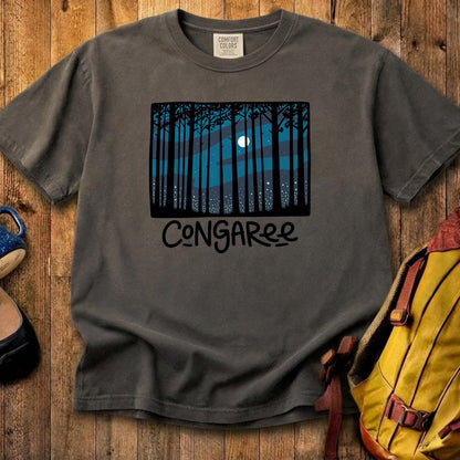 Congaree at Night Cotton T-Shirt