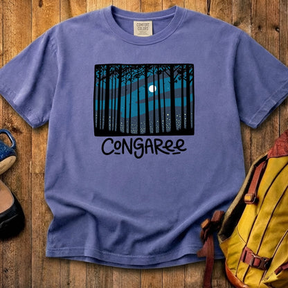 Congaree at Night Cotton T-Shirt