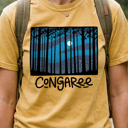Congaree at Night Cotton T-Shirt