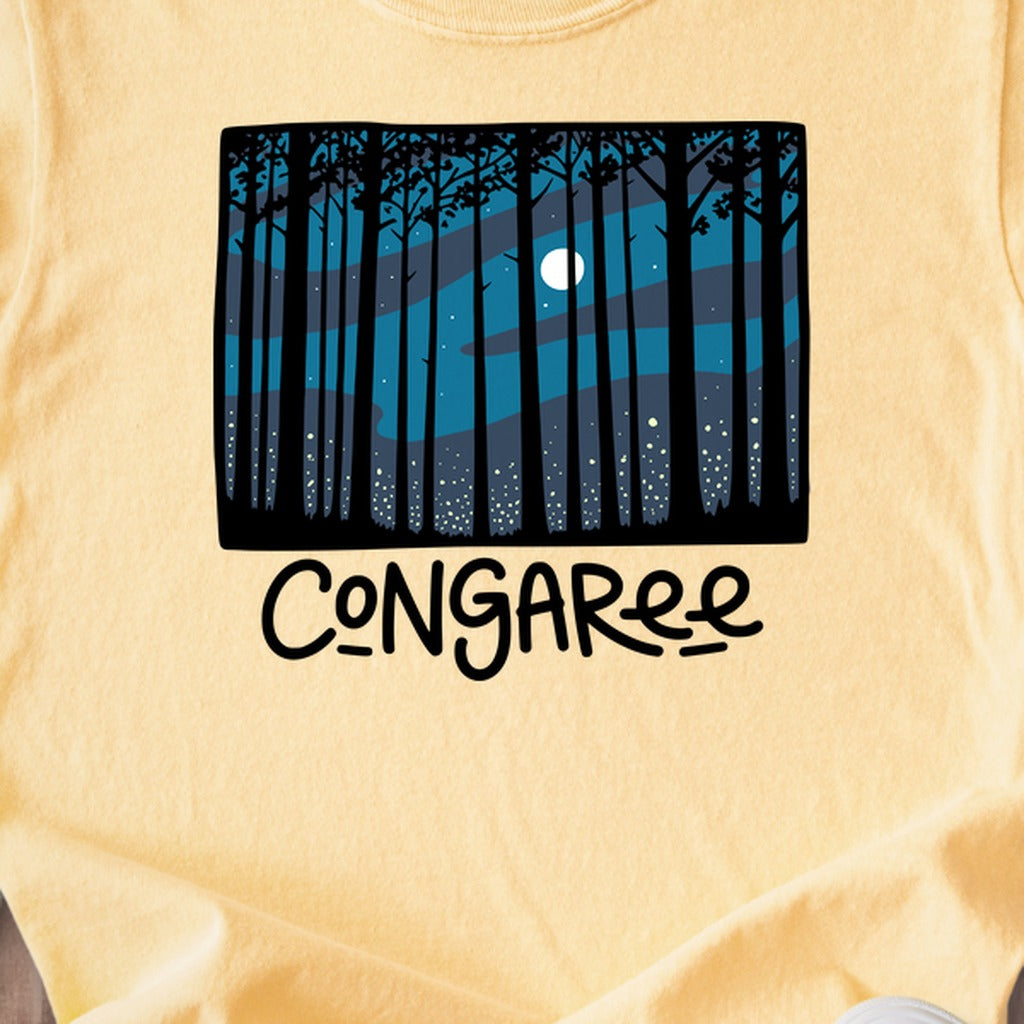 Congaree at Night Kids Cotton T-Shirt