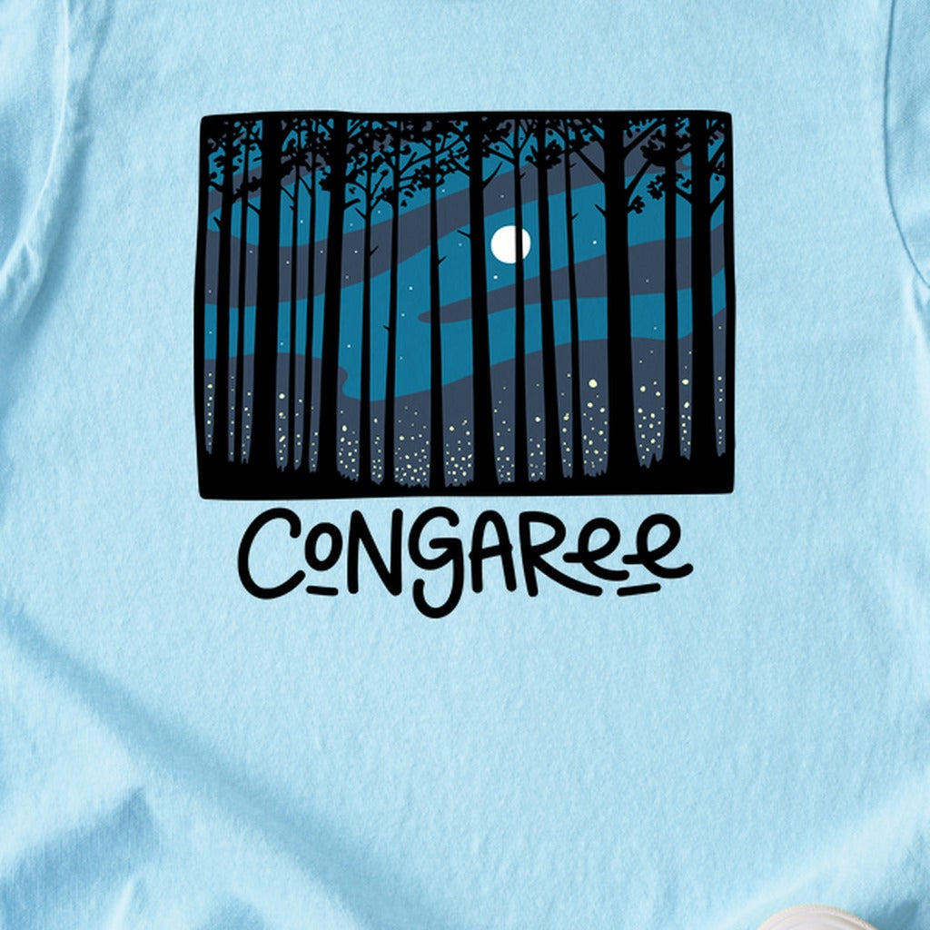 Congaree at Night Kids Cotton T-Shirt