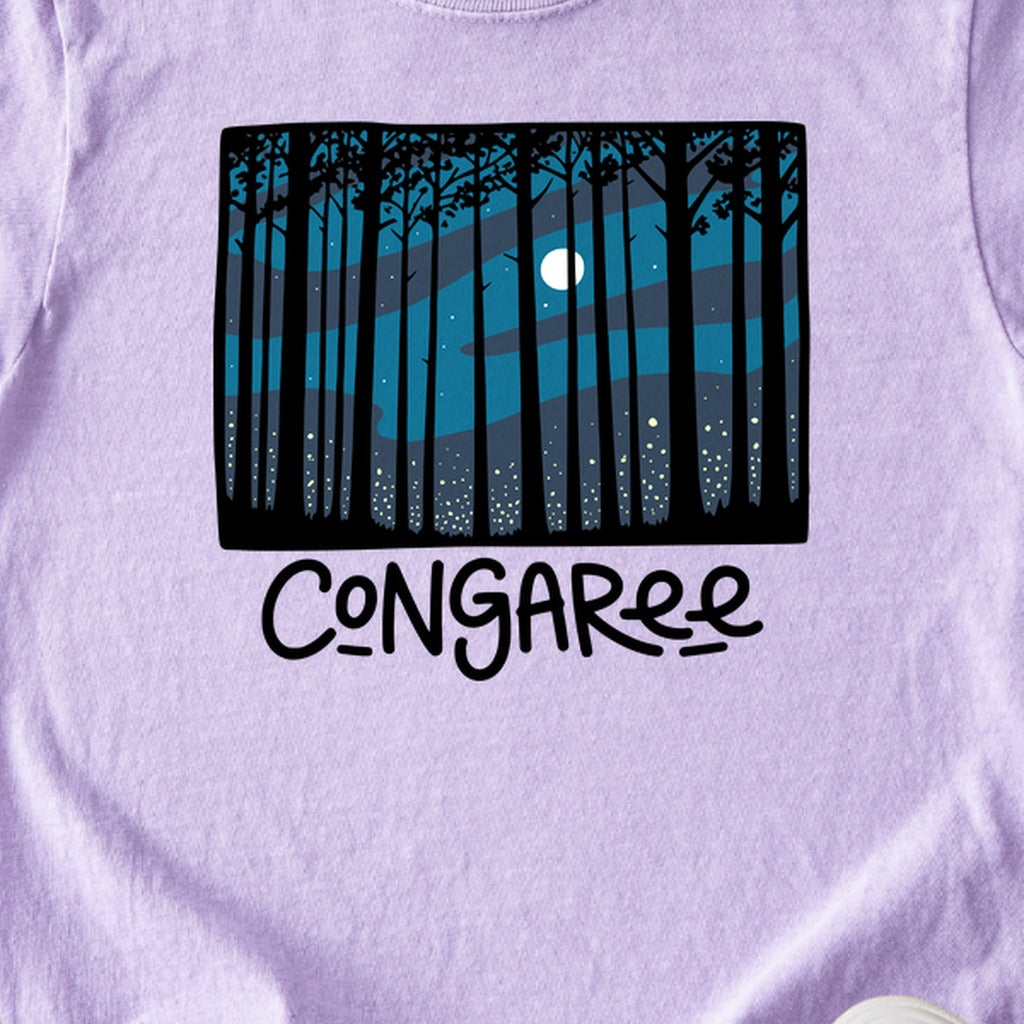Congaree at Night Kids Cotton T-Shirt