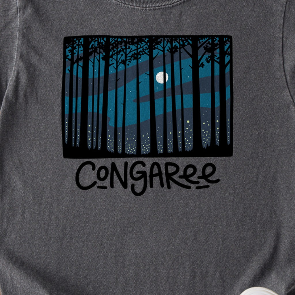 Congaree at Night Kids Cotton T-Shirt