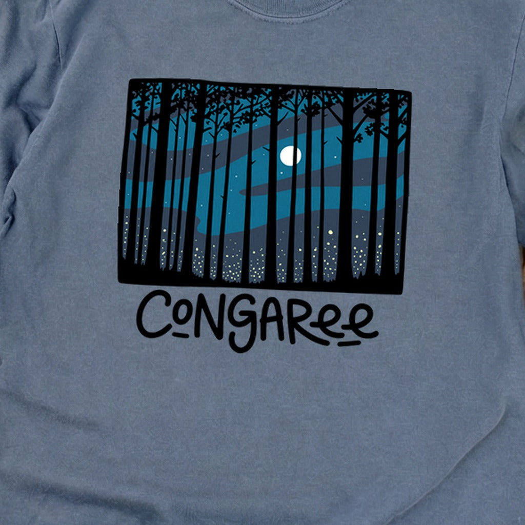 Congaree at Night Cotton Long Sleeve