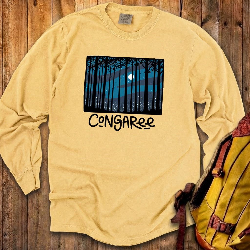 Congaree at Night Cotton Long Sleeve
