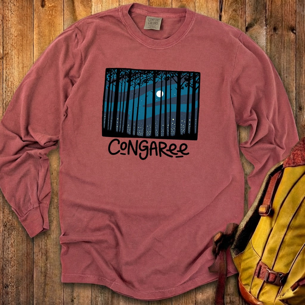 Congaree at Night Cotton Long Sleeve