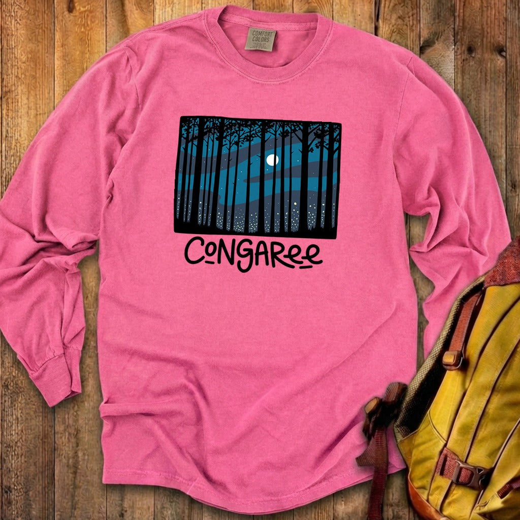 Congaree at Night Cotton Long Sleeve