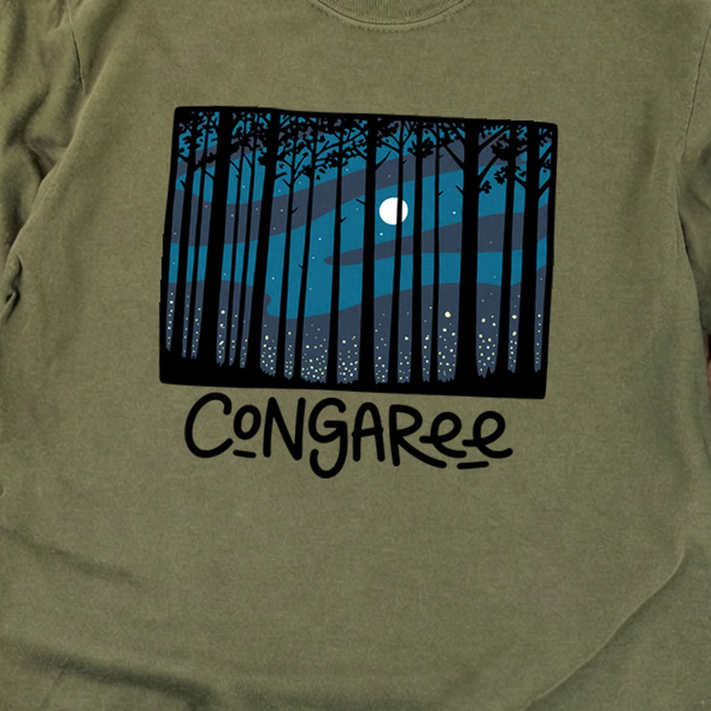 Congaree at Night Cotton Long Sleeve