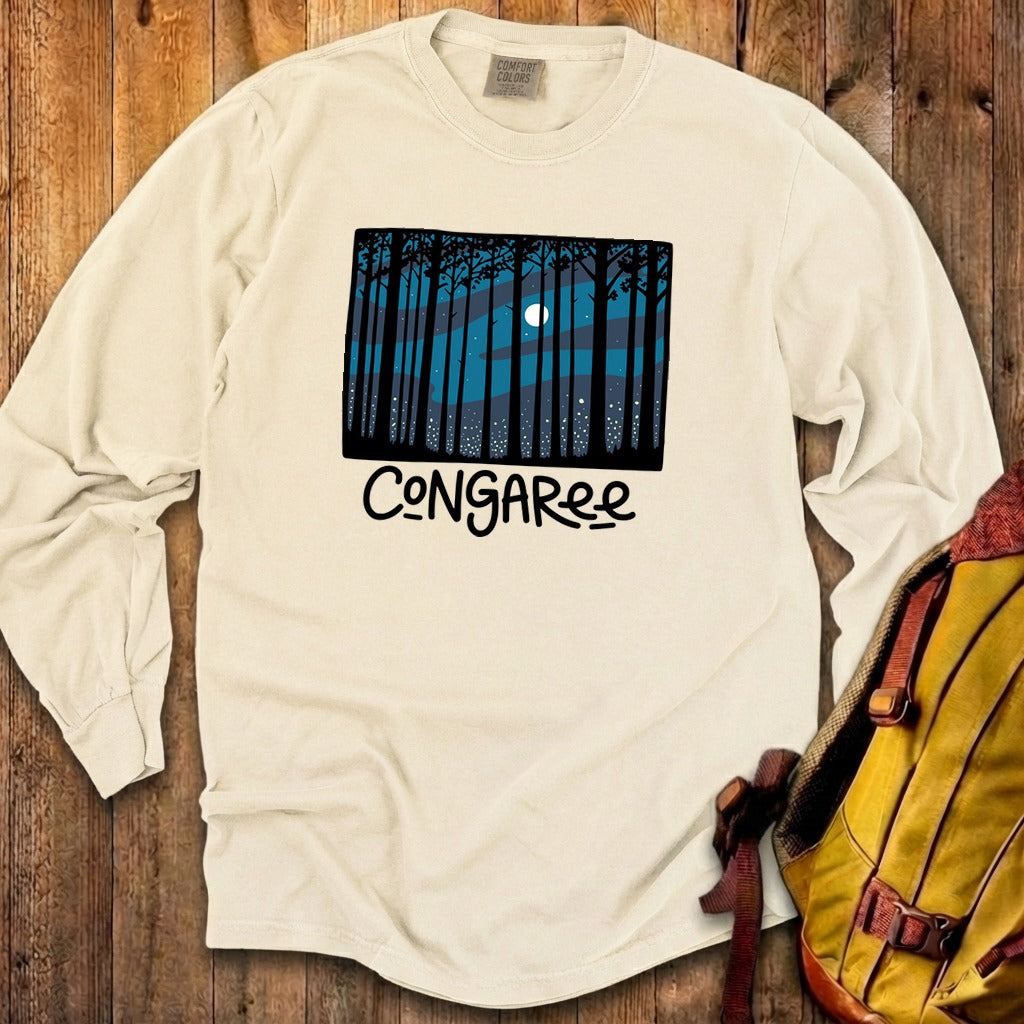 Congaree at Night Cotton Long Sleeve