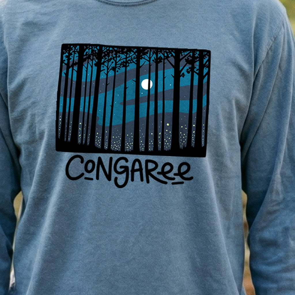 Congaree at Night Cotton Long Sleeve