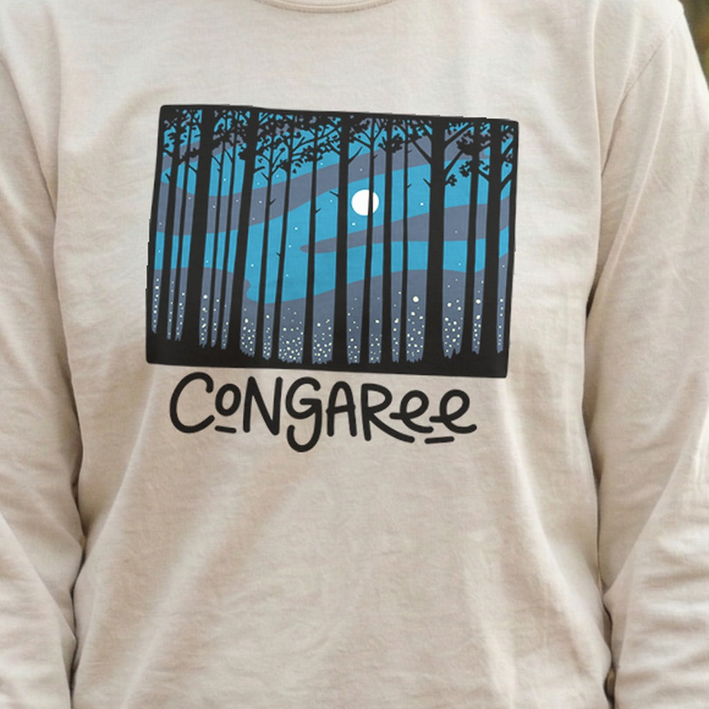 Congaree at Night Cotton Long Sleeve