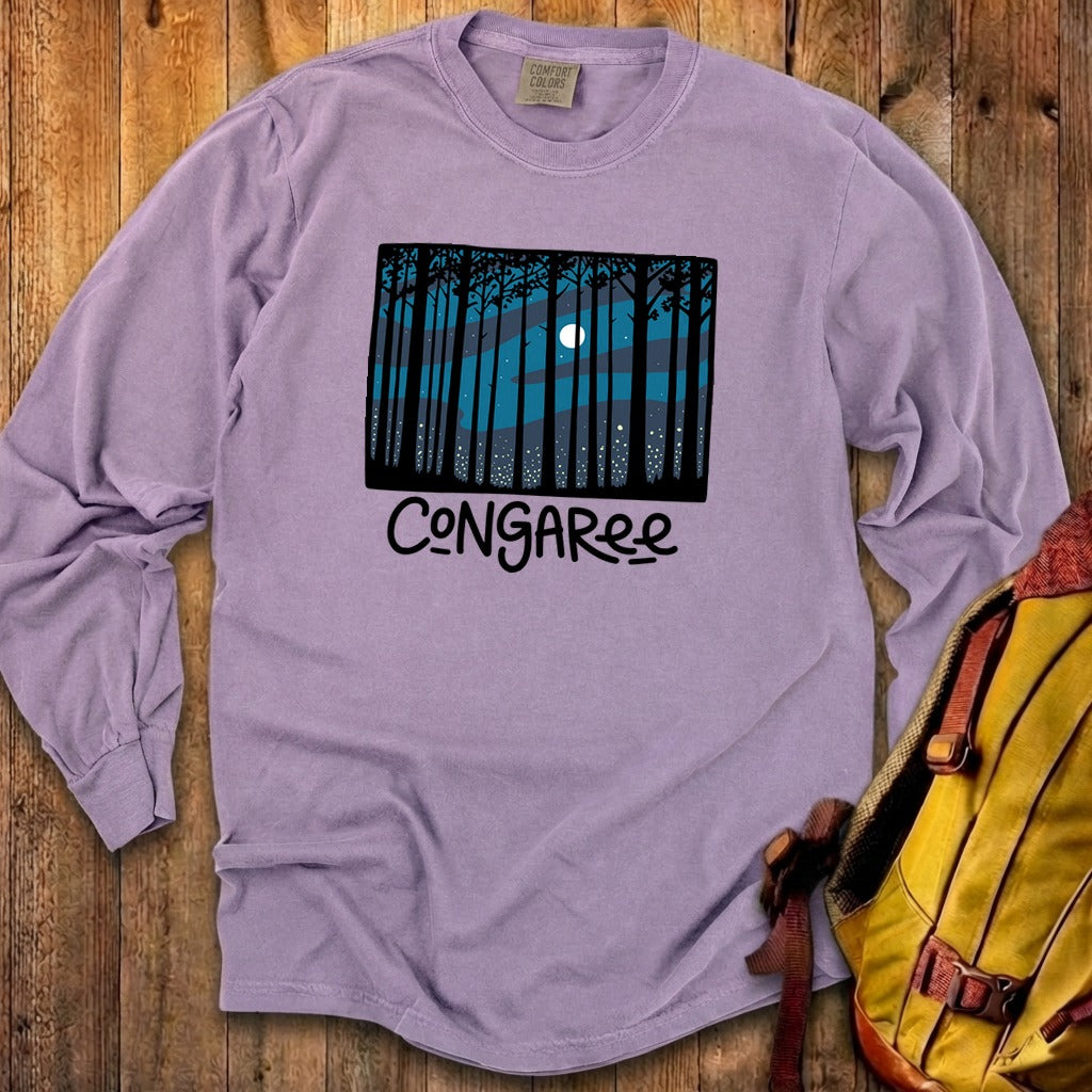 Congaree at Night Cotton Long Sleeve