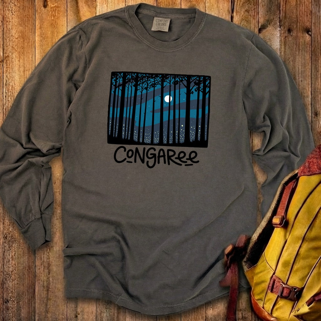 Congaree at Night Cotton Long Sleeve