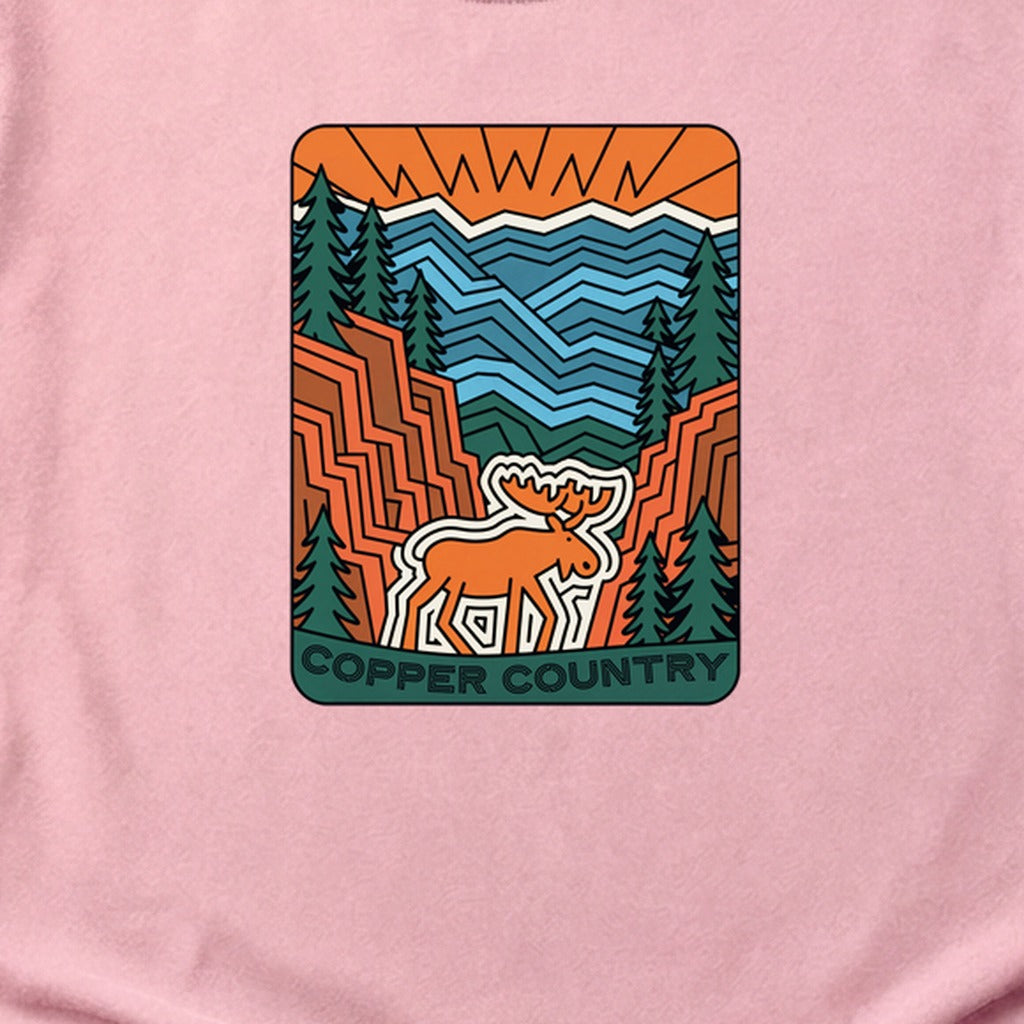 Copper Country State Forest Cotton T-Shirt