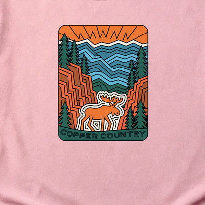 Copper Country State Forest Cotton T-Shirt