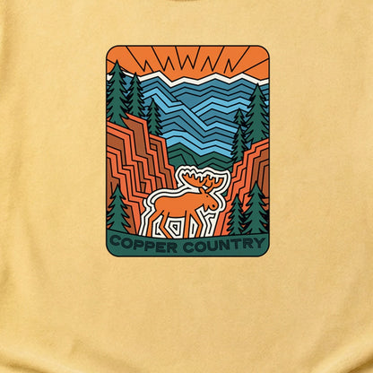 Copper Country State Forest Cotton T-Shirt