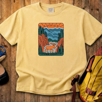 Copper Country State Forest Cotton T-Shirt