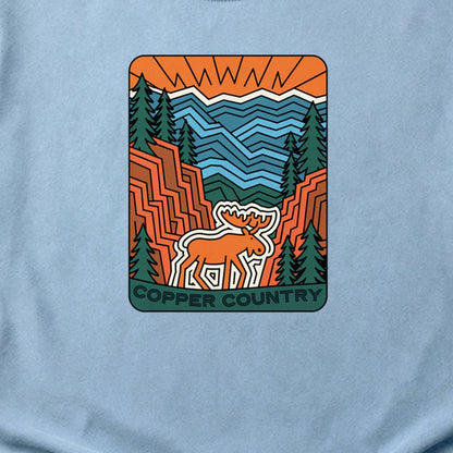 Copper Country State Forest Cotton T-Shirt