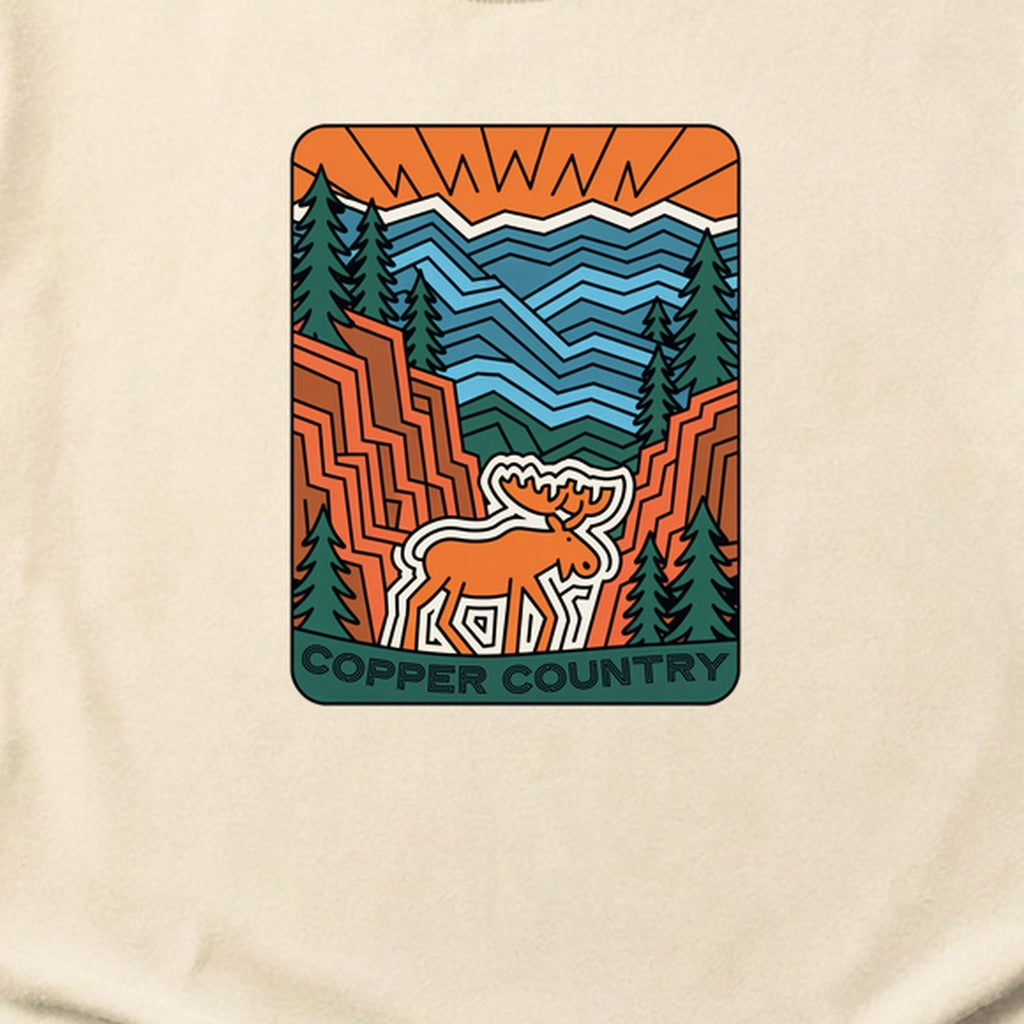 Copper Country State Forest Cotton T-Shirt