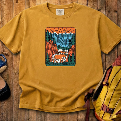 Copper Country State Forest Cotton T-Shirt