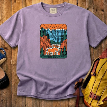 Copper Country State Forest Cotton T-Shirt