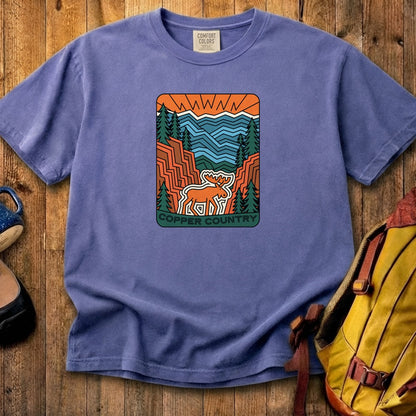 Copper Country State Forest Cotton T-Shirt