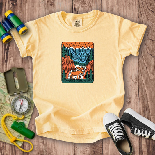Copper Country State Forest Kids Cotton T-Shirt
