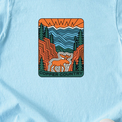 Copper Country State Forest Kids Cotton T-Shirt