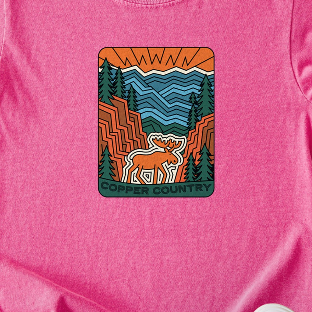 Copper Country State Forest Kids Cotton T-Shirt