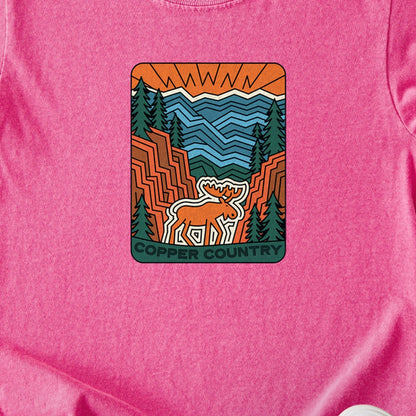 Copper Country State Forest Kids Cotton T-Shirt