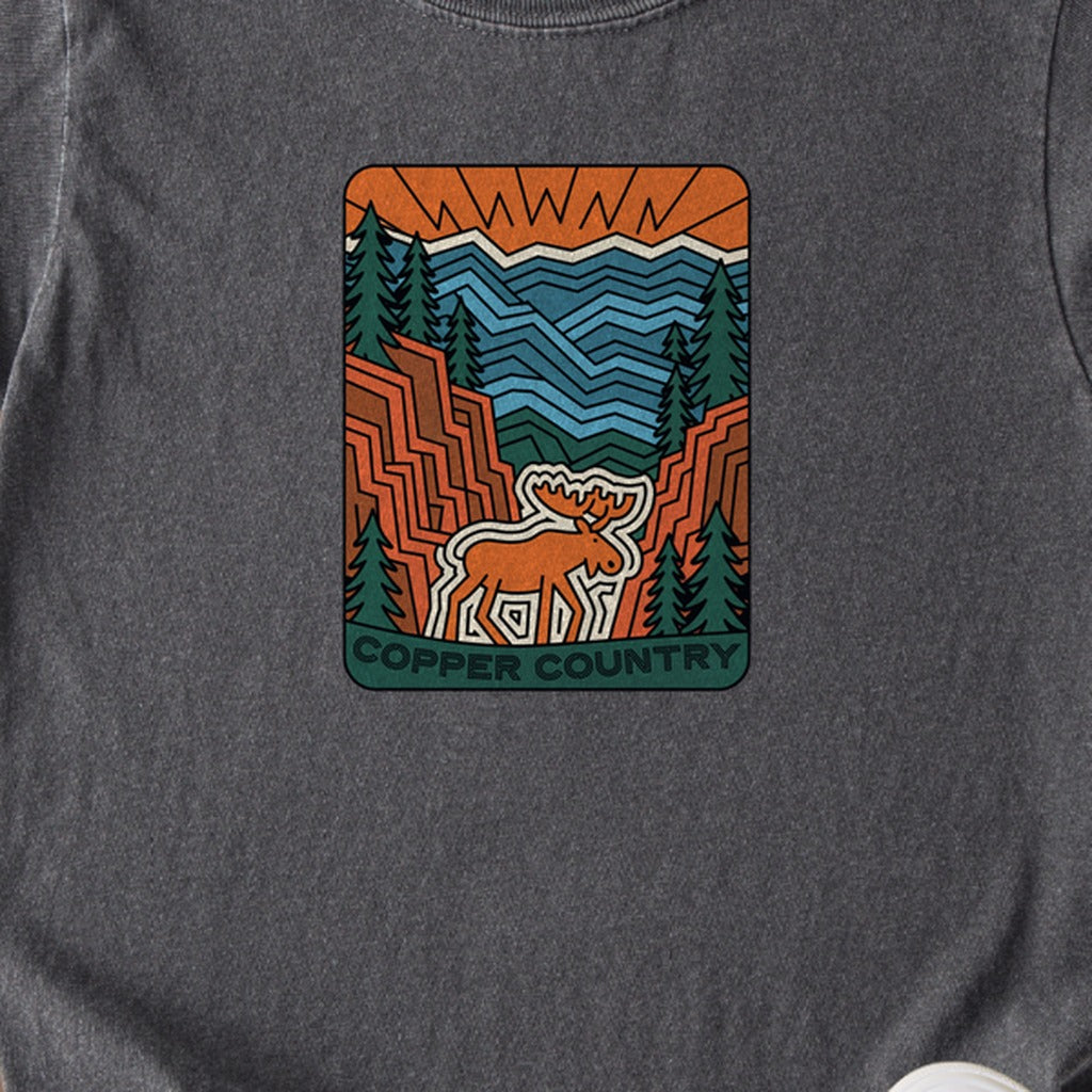 Copper Country State Forest Kids Cotton T-Shirt