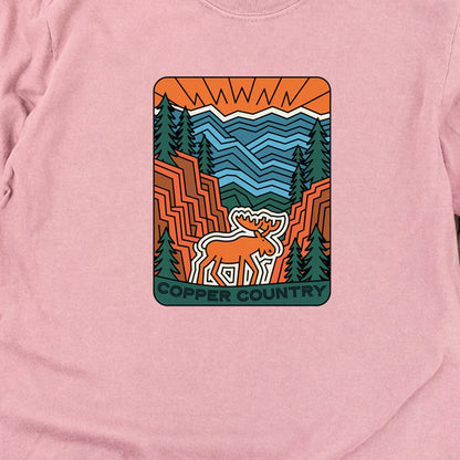 Copper Country State Forest Cotton Long Sleeve