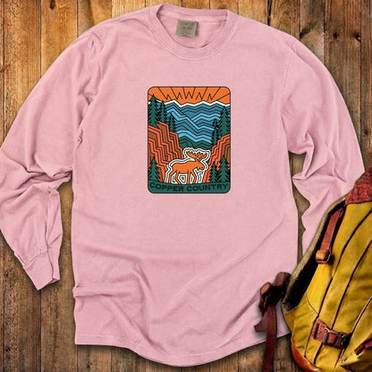 Copper Country State Forest Cotton Long Sleeve