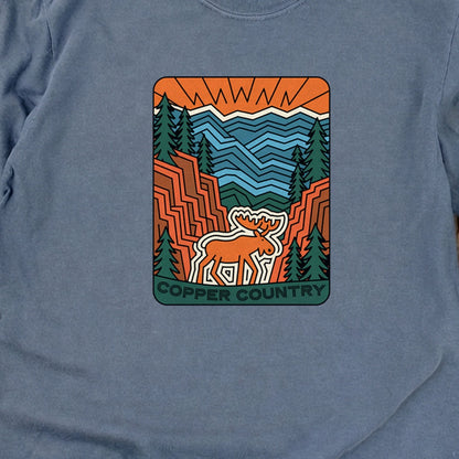 Copper Country State Forest Cotton Long Sleeve
