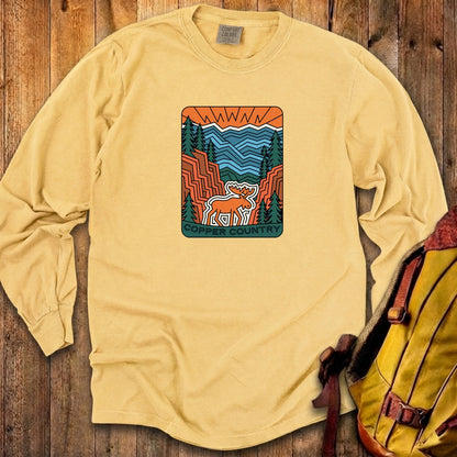 Copper Country State Forest Cotton Long Sleeve