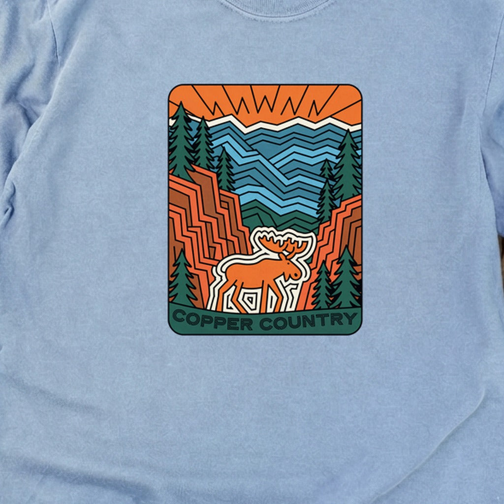 Copper Country State Forest Cotton Long Sleeve