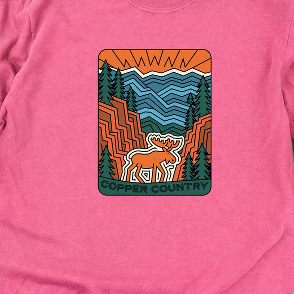 Copper Country State Forest Cotton Long Sleeve