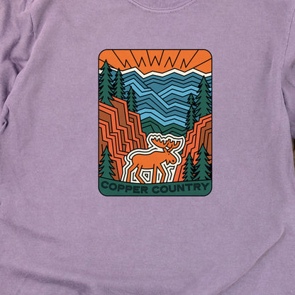 Copper Country State Forest Cotton Long Sleeve