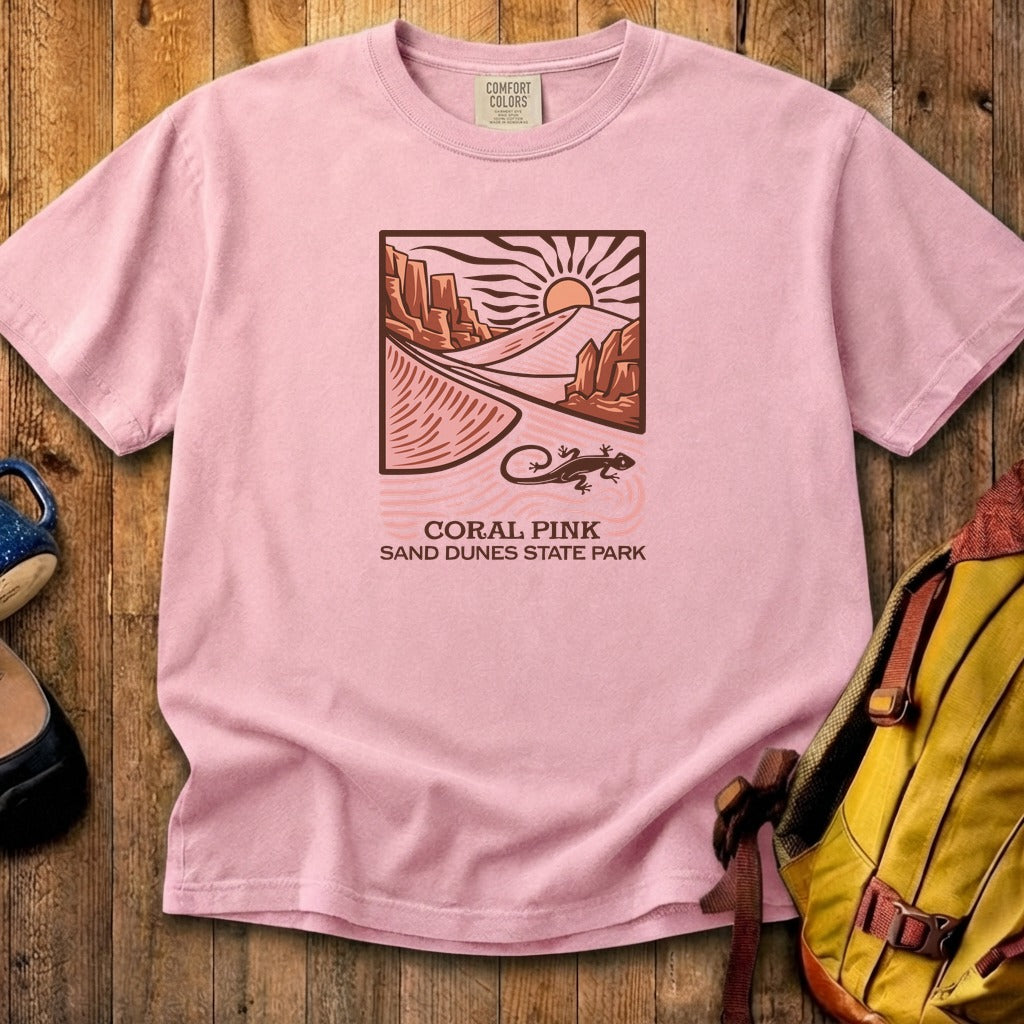 Coral Pink Sand Dunes State Park Cotton T-Shirt