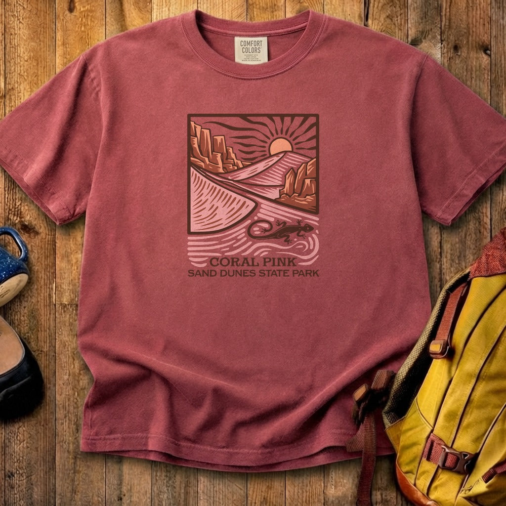 Coral Pink Sand Dunes State Park Cotton T-Shirt