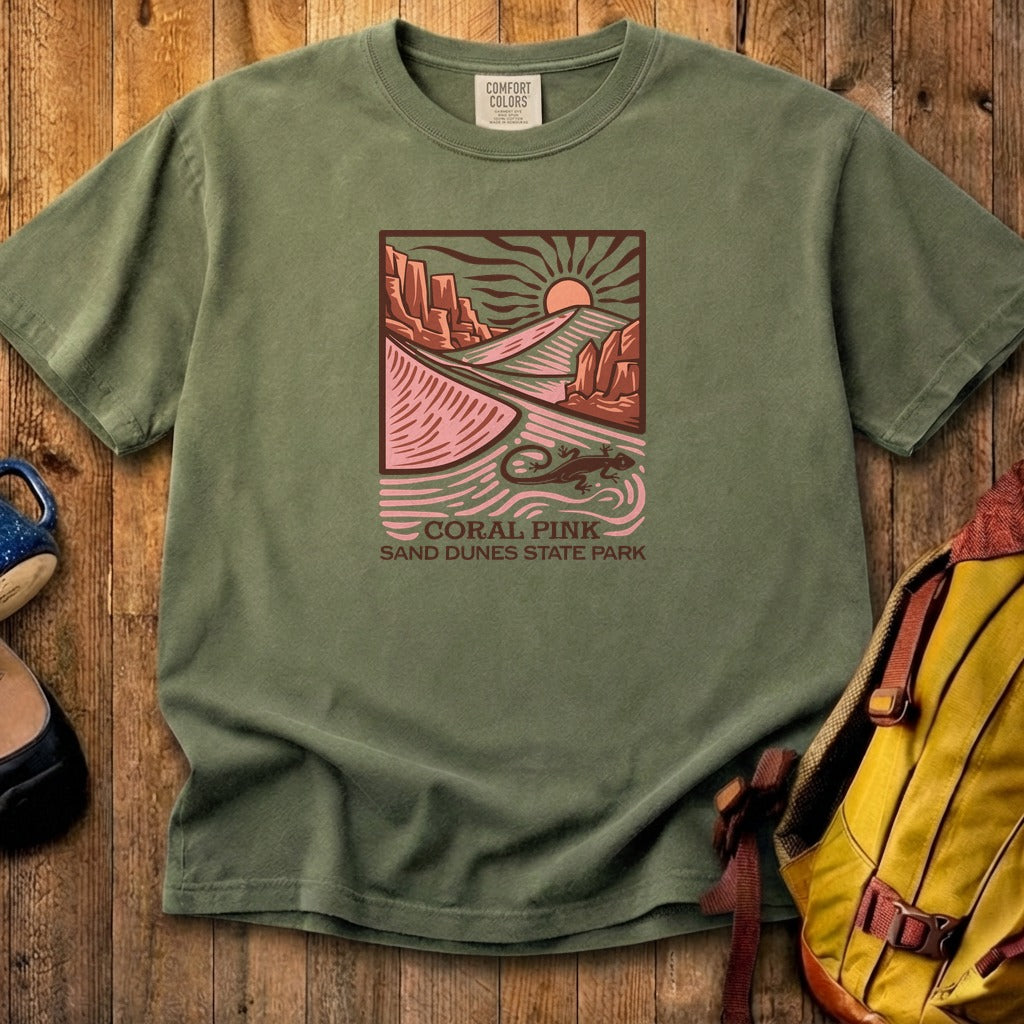 Coral Pink Sand Dunes State Park Cotton T-Shirt