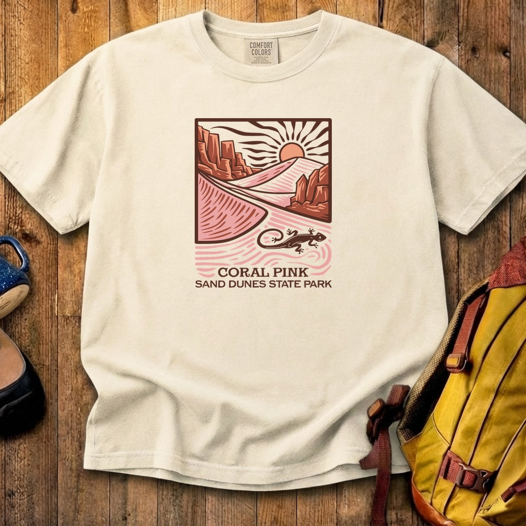 Coral Pink Sand Dunes State Park Cotton T-Shirt