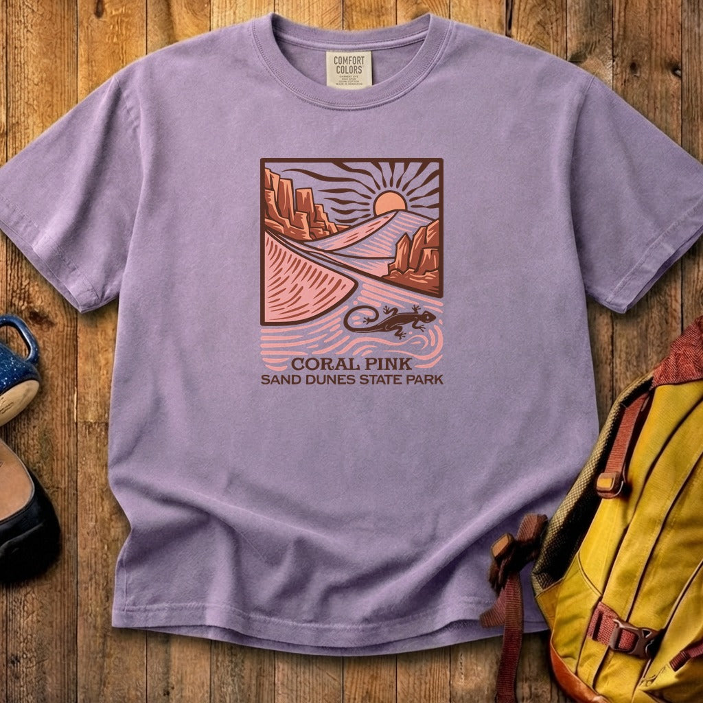 Coral Pink Sand Dunes State Park Cotton T-Shirt