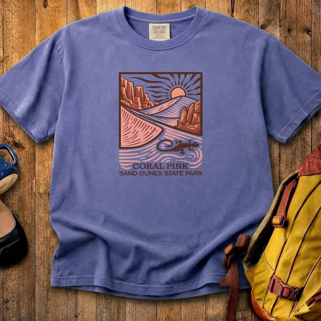 Coral Pink Sand Dunes State Park Cotton T-Shirt