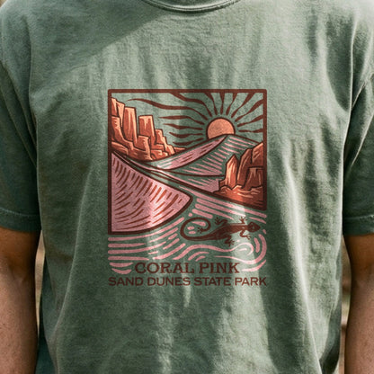 Coral Pink Sand Dunes State Park Cotton T-Shirt