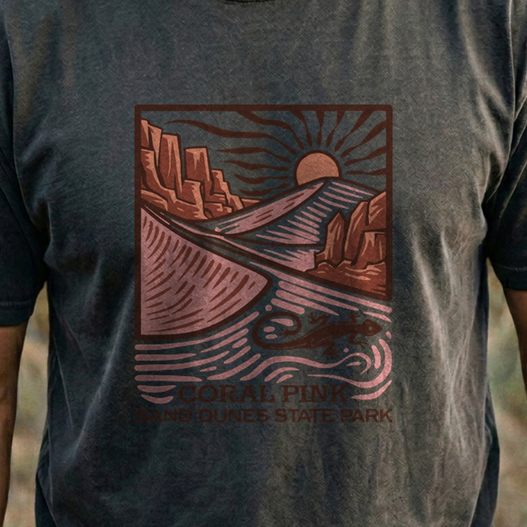 Coral Pink Sand Dunes State Park Cotton T-Shirt