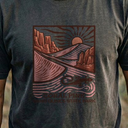 Coral Pink Sand Dunes State Park Cotton T-Shirt